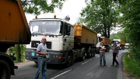 Czołówka przez bezmyślność kierowcy węglarki