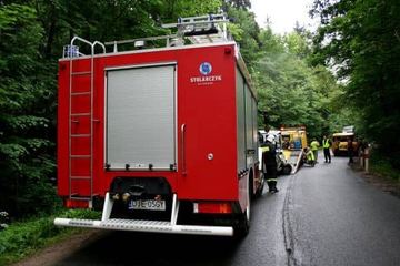 Czołówka przez bezmyślność kierowcy węglarki