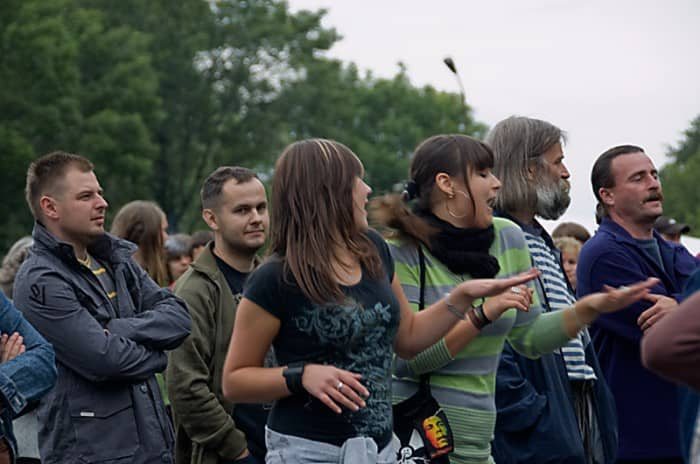 Mimo chłodu udana zabawa pod Chojnikiem