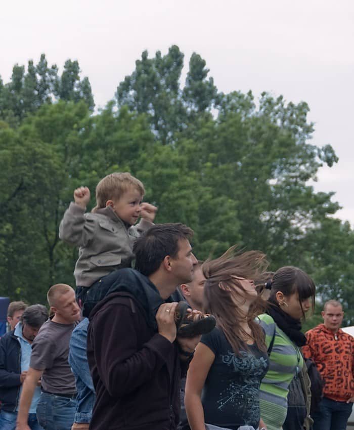 Mimo chłodu udana zabawa pod Chojnikiem
