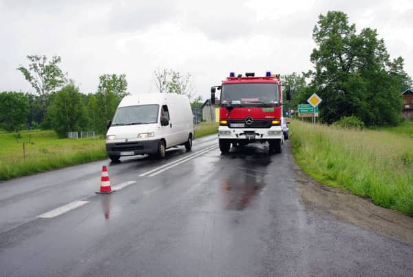 Pechowy poniedziałek na drogach