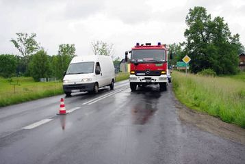 Pechowy poniedziałek na drogach