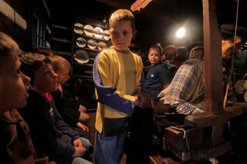 Deszczowe lato wśród eksponatów