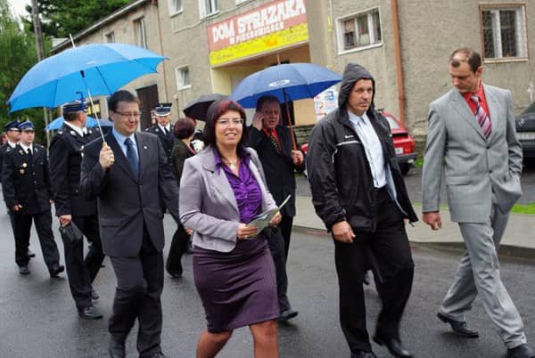Kryształowy Weekend w strugach deszczu
