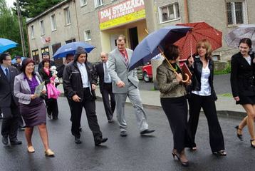 Kryształowy Weekend w strugach deszczu