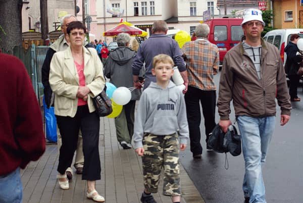 Kryształowy Weekend w strugach deszczu