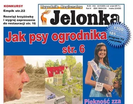 Tygodnik Jelonka.com od poniedziałku w kioskach