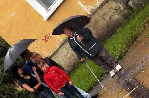 Ulica Wyczółkowskiego w Jeleniej Górze: do tego mieszkańcy i kierowcy już się przyzwyczaili.