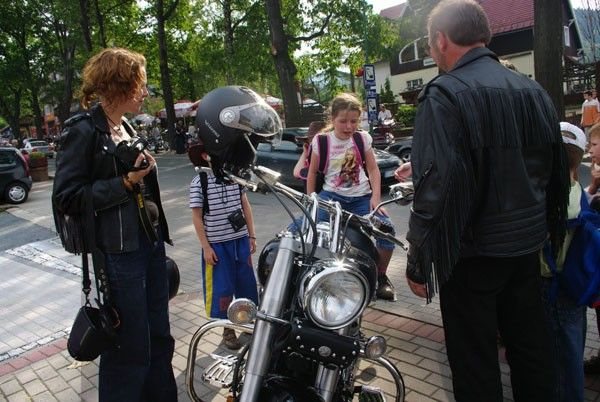 Parada Harleyów w mgnieniu oka