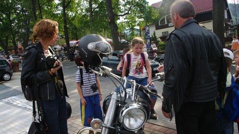 Parada Harleyów w mgnieniu oka