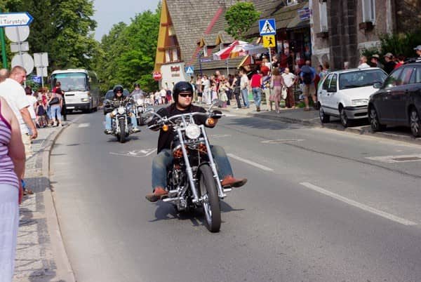Parada Harleyów w mgnieniu oka
