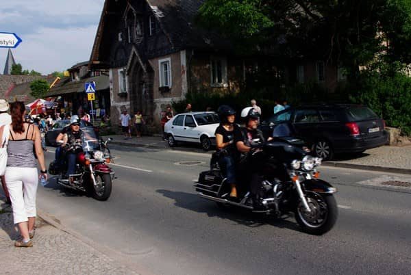 Parada Harleyów w mgnieniu oka