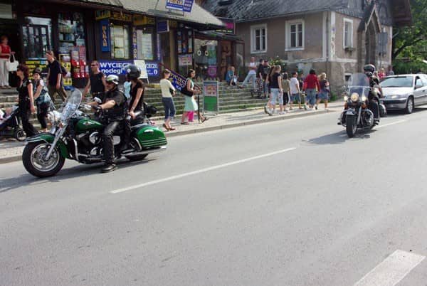 Parada Harleyów w mgnieniu oka