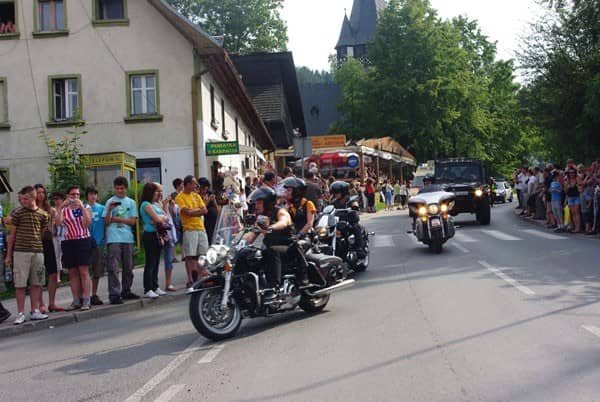 Parada Harleyów w mgnieniu oka