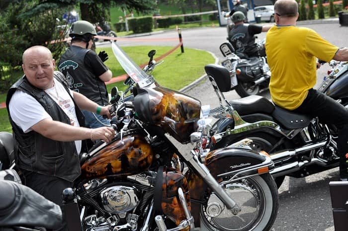 Parada Harleyów w mgnieniu oka