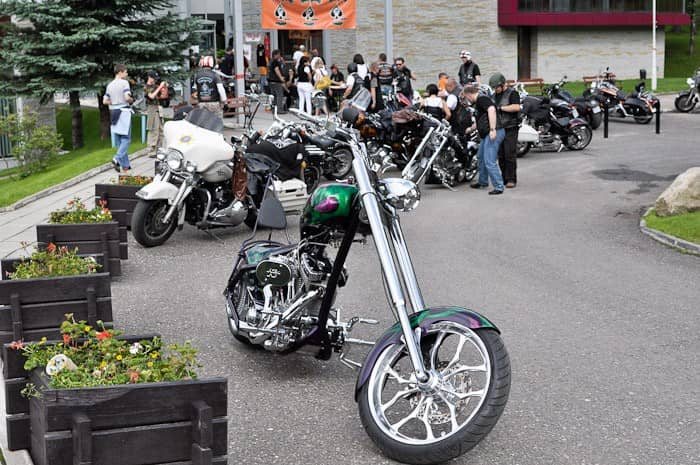 Parada Harleyów w mgnieniu oka