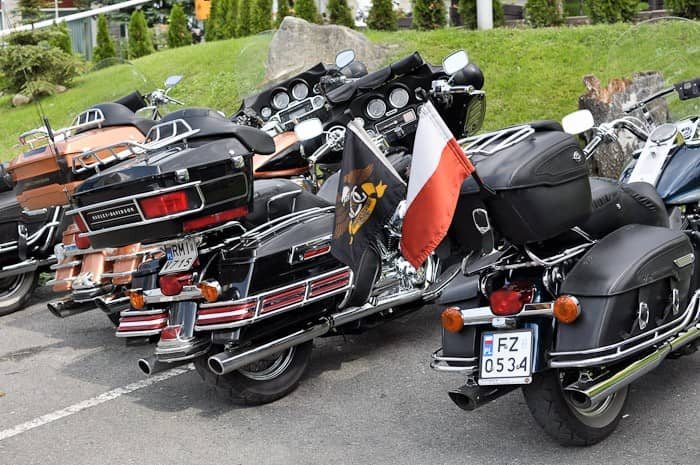 Parada Harleyów w mgnieniu oka