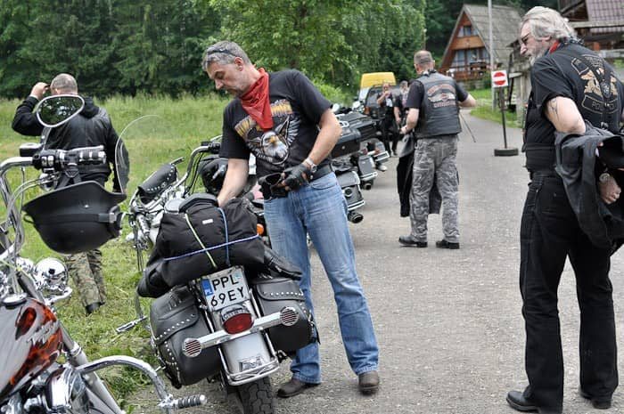 Parada Harleyów w mgnieniu oka