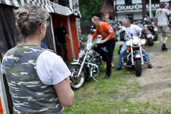 Parada Harleyów w mgnieniu oka