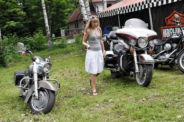 Parada Harleyów w mgnieniu oka