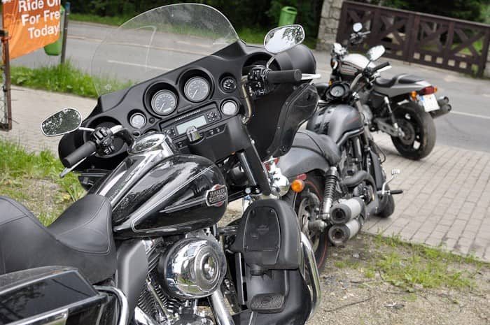Parada Harleyów w mgnieniu oka