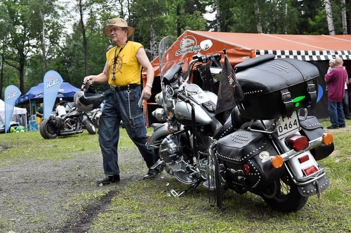 Parada Harleyów w mgnieniu oka