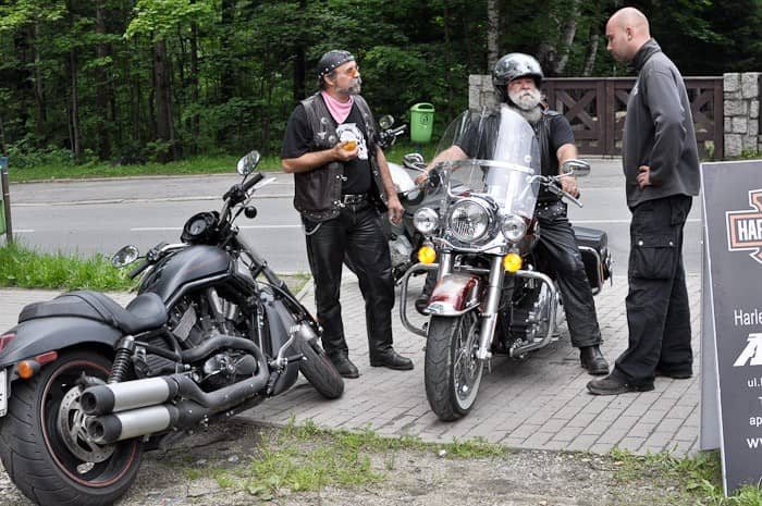 Parada Harleyów w mgnieniu oka
