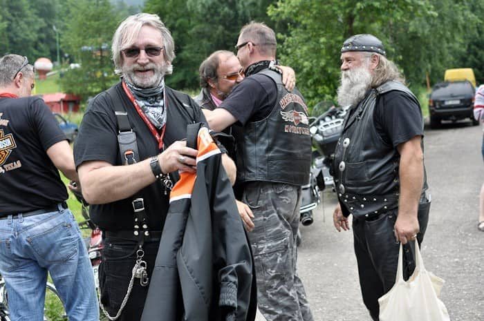 Parada Harleyów w mgnieniu oka