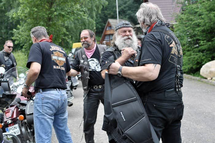Parada Harleyów w mgnieniu oka