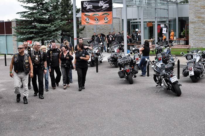 Parada Harleyów w mgnieniu oka