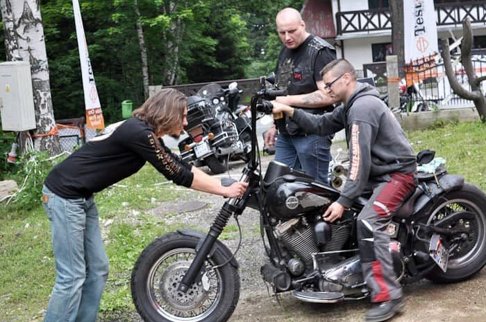 Parada Harleyów w mgnieniu oka