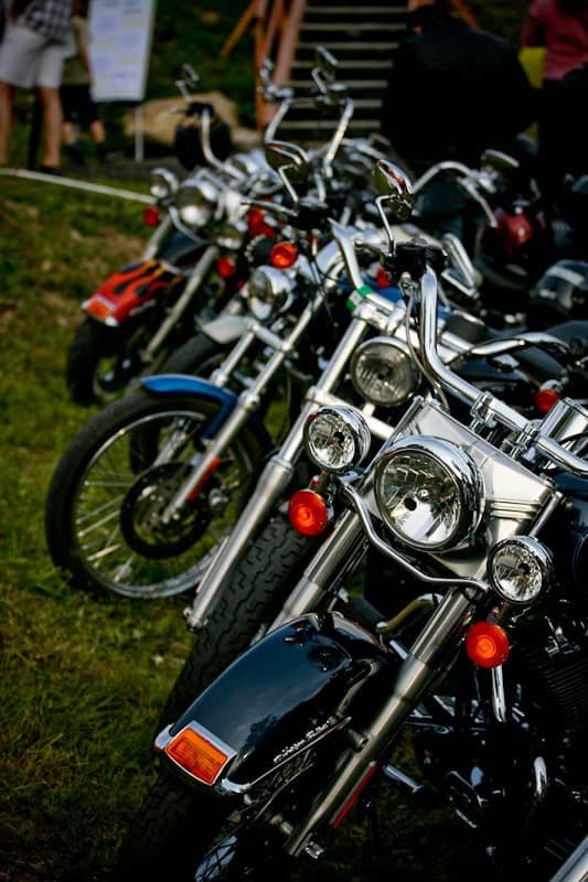 Parada Harleyów w mgnieniu oka