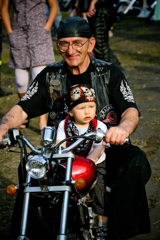Parada Harleyów w mgnieniu oka