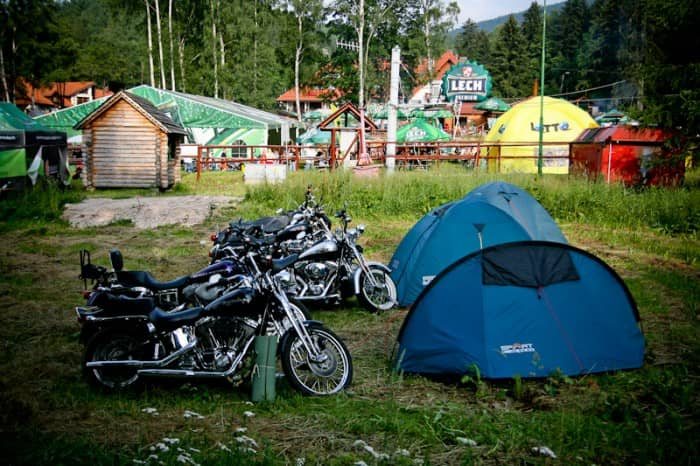 Parada Harleyów w mgnieniu oka