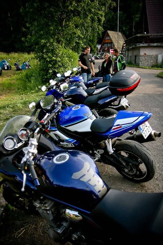 Parada Harleyów w mgnieniu oka