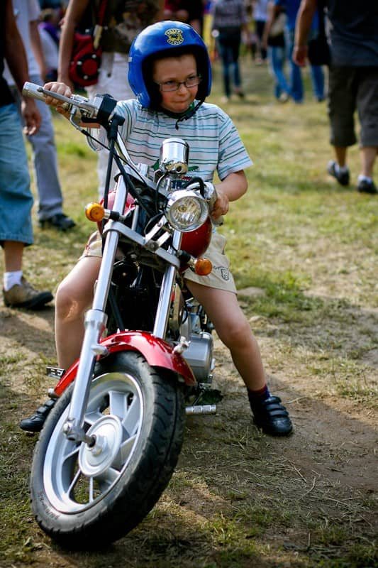 Parada Harleyów w mgnieniu oka