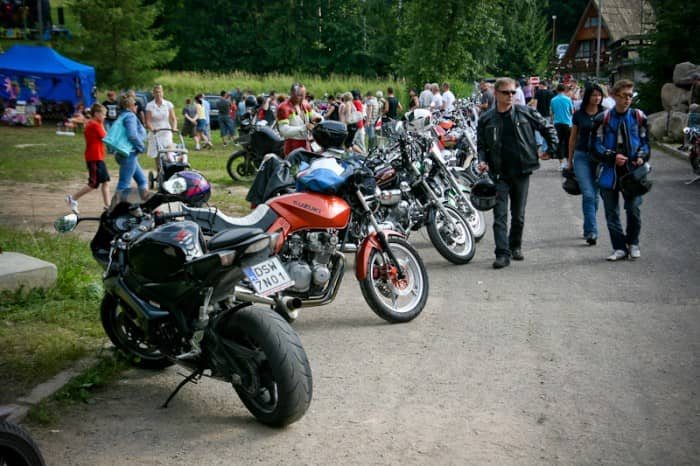 Parada Harleyów w mgnieniu oka