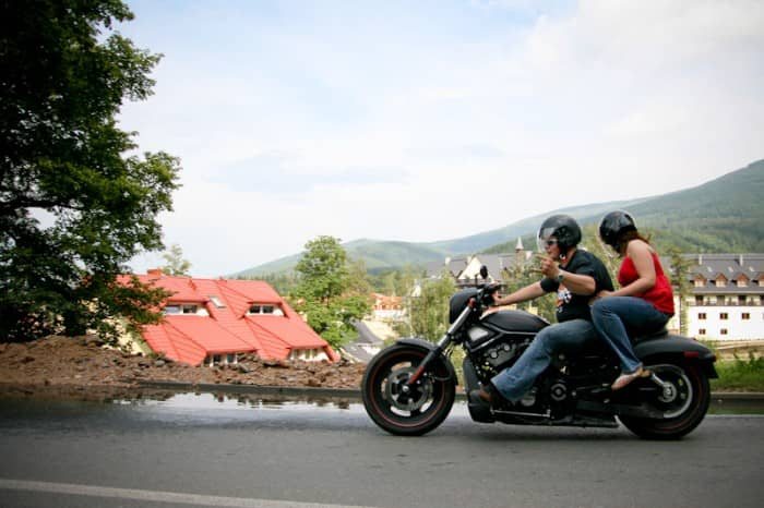 Parada Harleyów w mgnieniu oka
