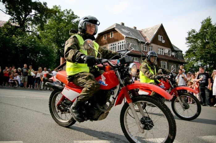 Parada Harleyów w mgnieniu oka