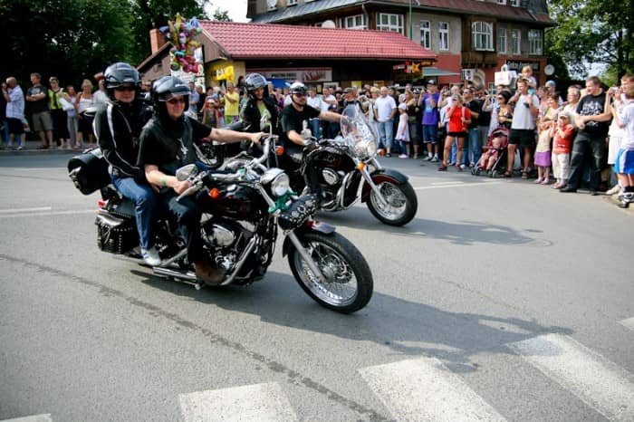 Parada Harleyów w mgnieniu oka