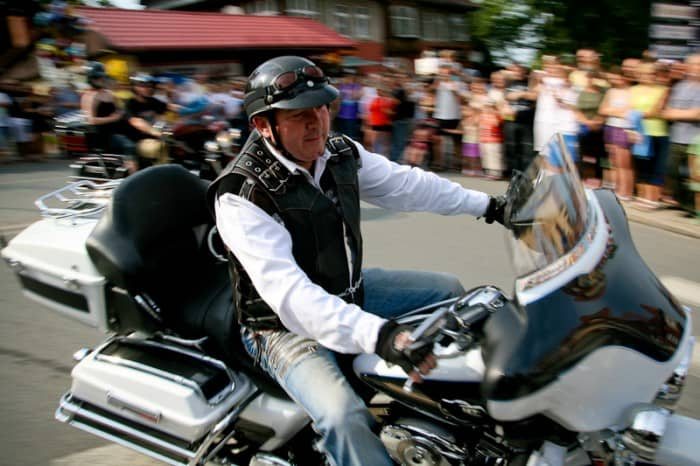 Parada Harleyów w mgnieniu oka