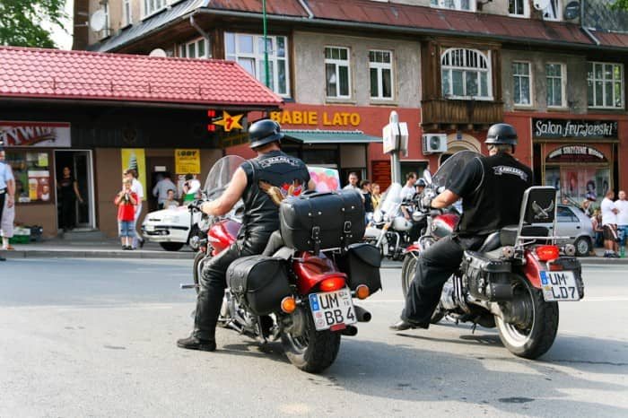 Parada Harleyów w mgnieniu oka