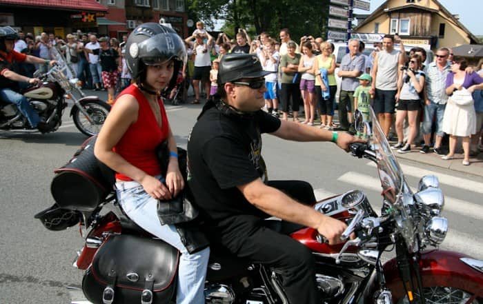 Parada Harleyów w mgnieniu oka