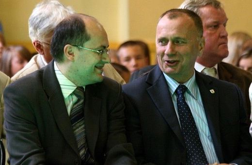Znany z częstego przekomarzania się na sesjach rady duet: Jerzy Łużniak i radny Krzysztof Mróz (PiS). Z kim będzie się kłócił rajca po awansie zastępcy prezydenta?