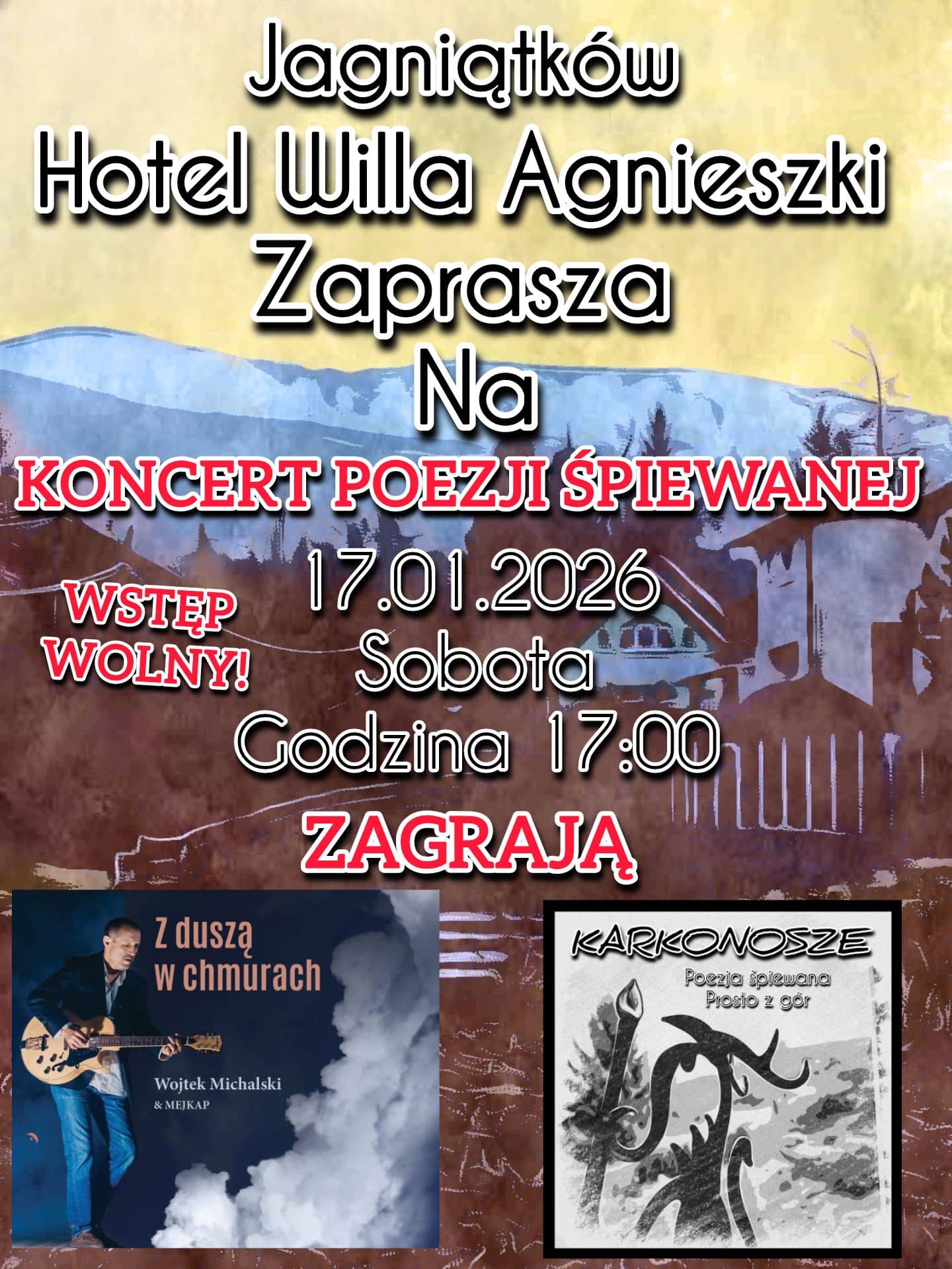 Koncert poezji śpiewanej w Jagniątkowie
