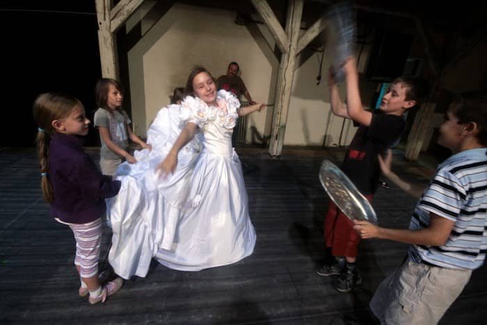 Pluskanie i chlapanie w Zdrojowym Teatrze Animacji