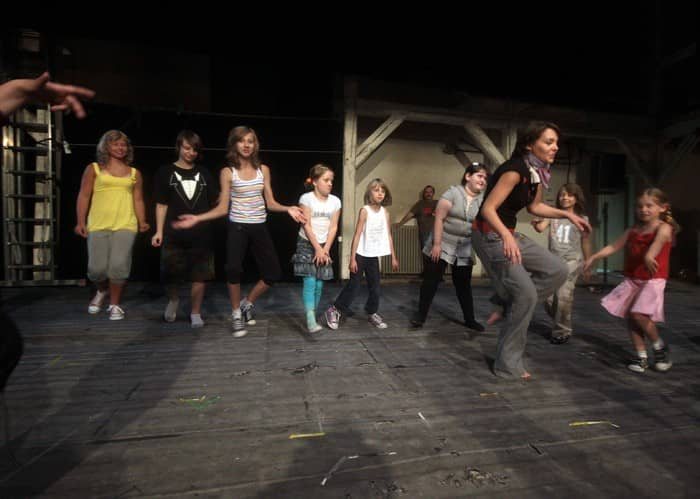 Pluskanie i chlapanie w Zdrojowym Teatrze Animacji