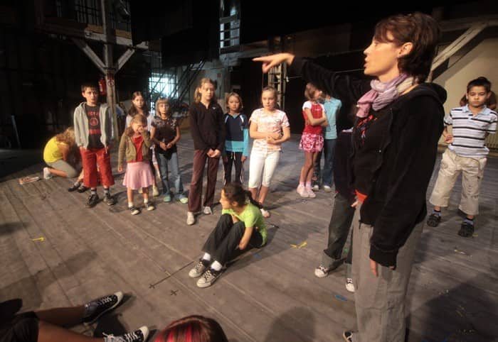 Pluskanie i chlapanie w Zdrojowym Teatrze Animacji