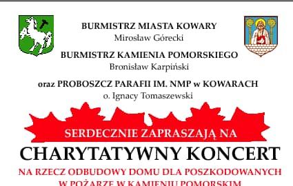 Koncertem pomogą pogorzelcom z Kamienia