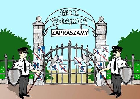 Witamy wśród zakazów!